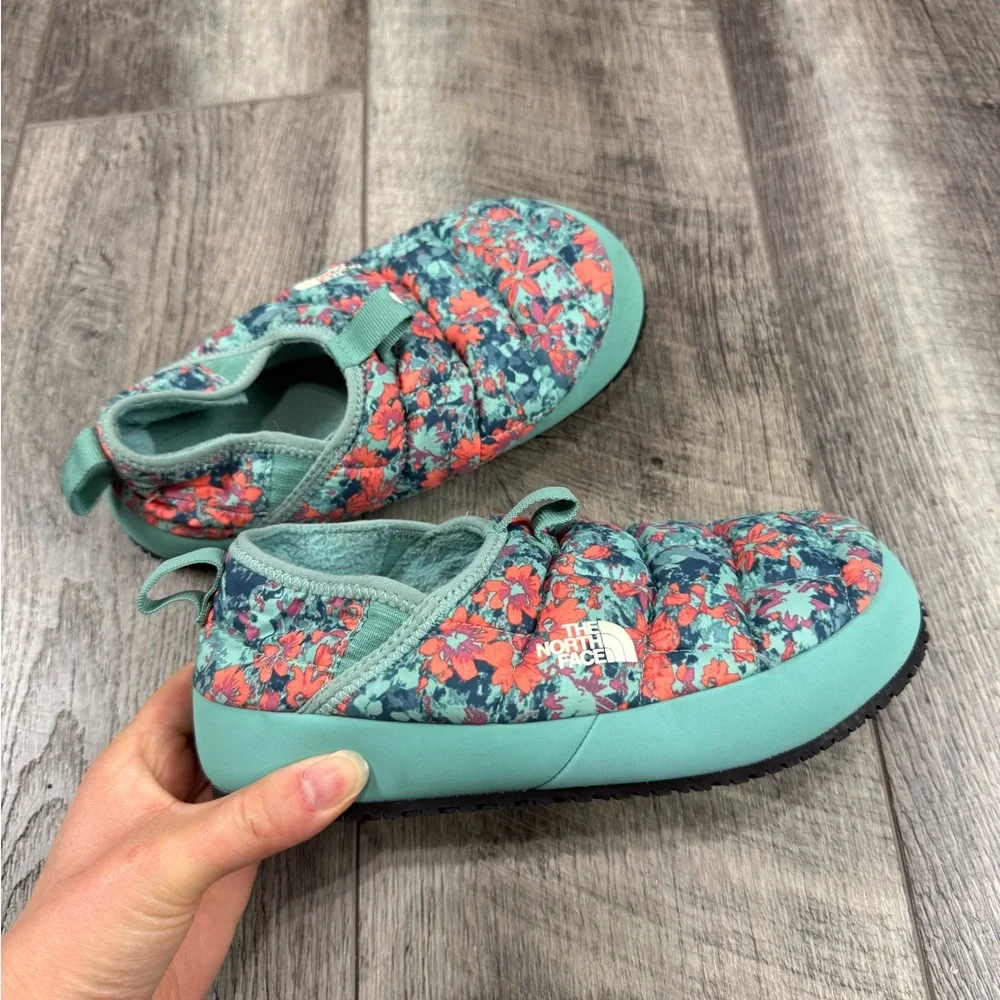 North Face Kids Teal Floral‎ Shoes